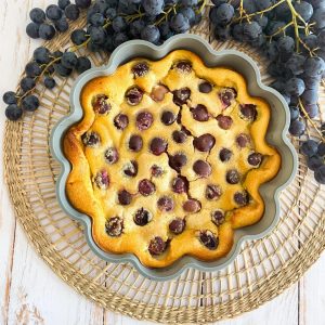 Recette clafoutis aux raisins Cœur de frais